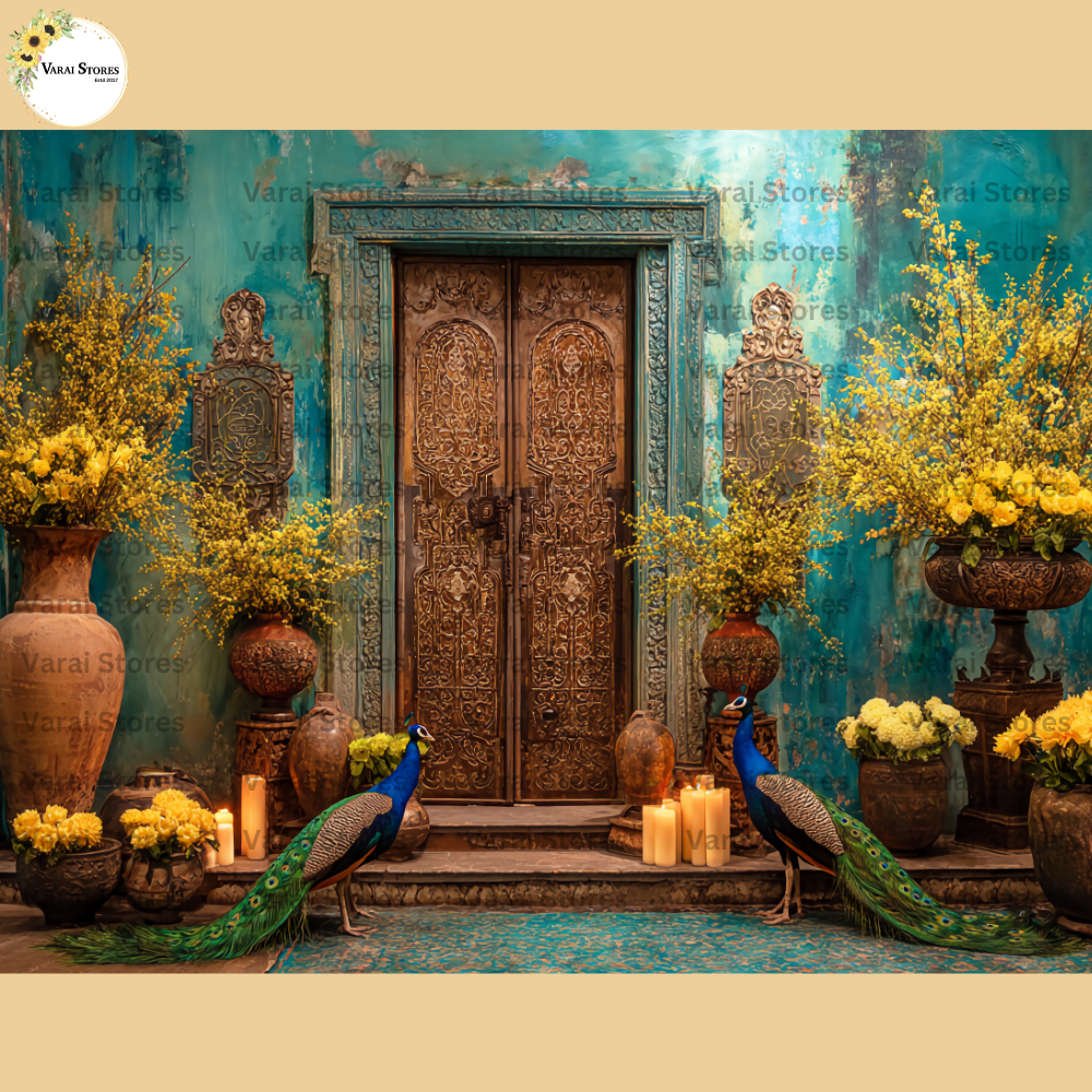 Iskon Mahal - Printed Baby Backdrop