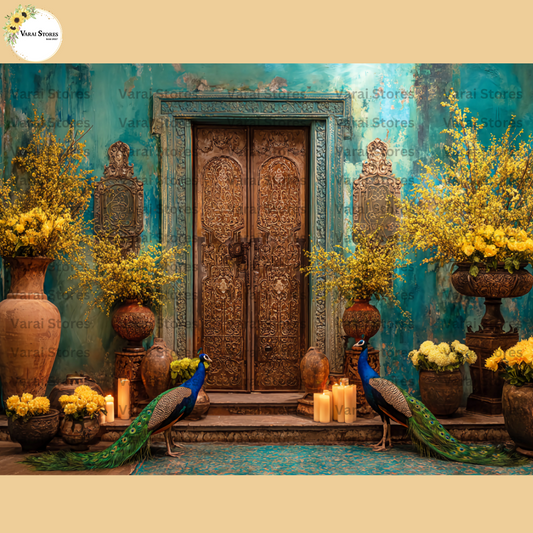 Iskon Mahal - Printed Baby Backdrop