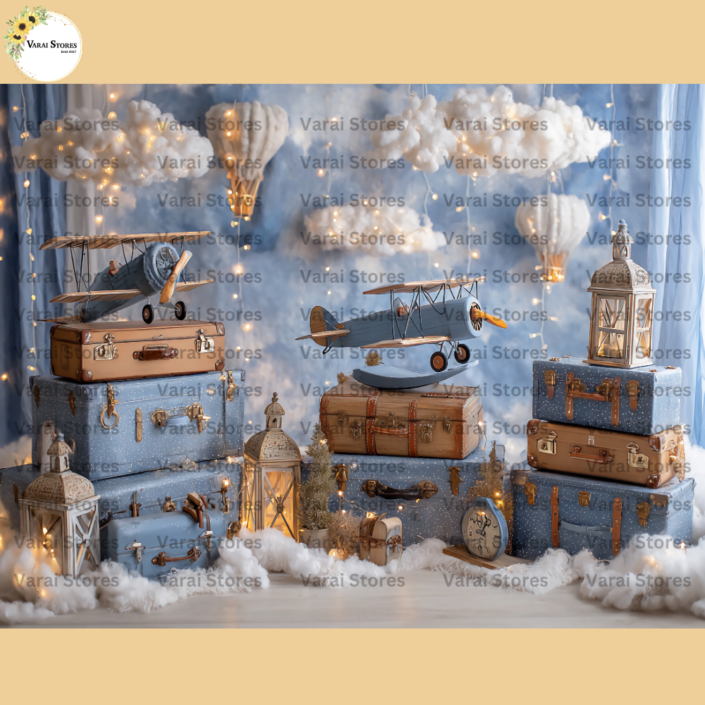 Magical Travel - Printed Baby Backdrop