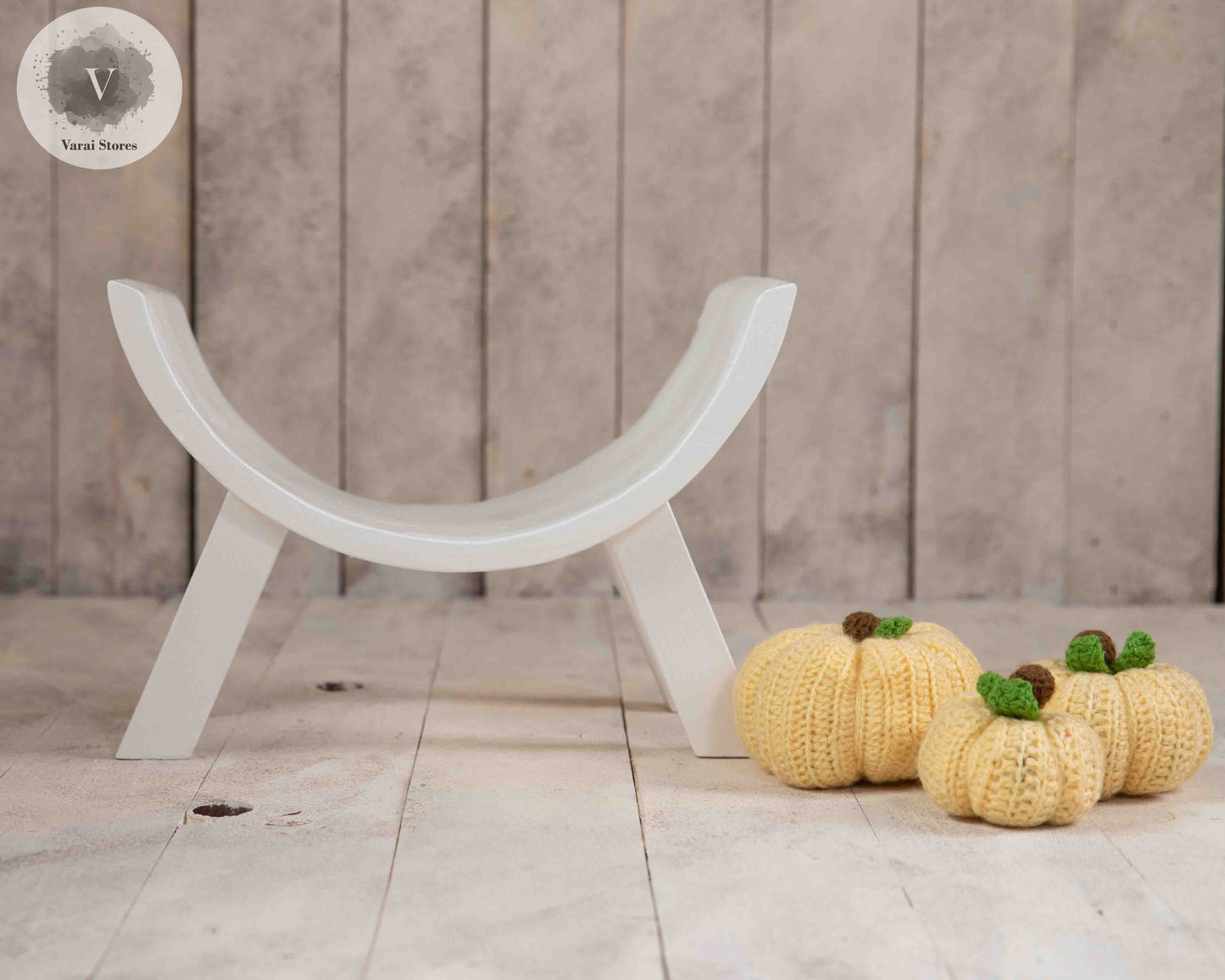 KNITTED PUMPKIN - CREAM