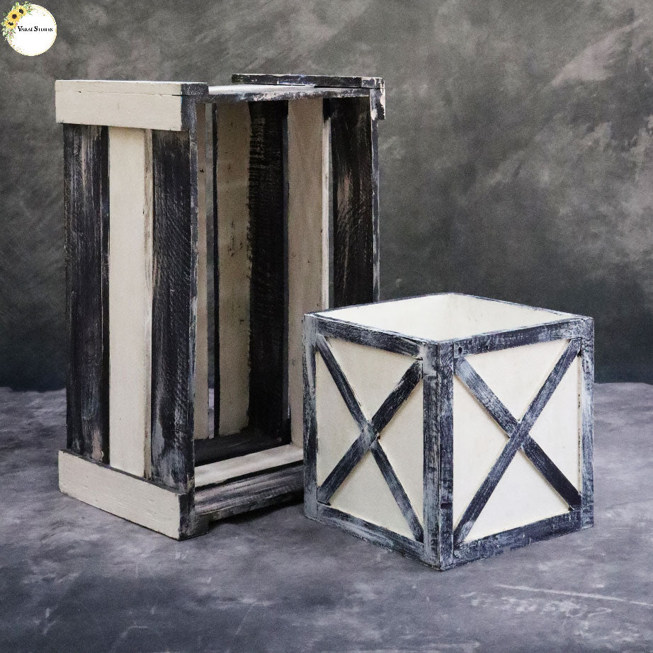 SAILOR CRATE - SET OF 2