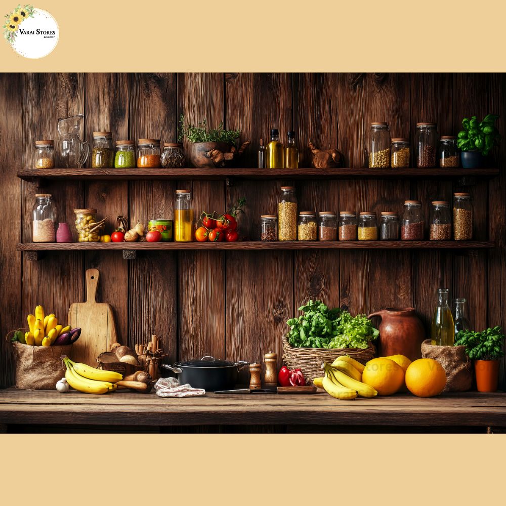 Spice Kitchen - Fabric Printed Backdrop (5x7) feet