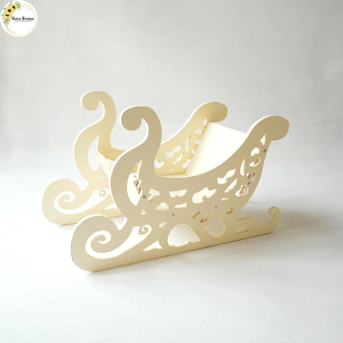 CHRISTMAS CART - CREAM