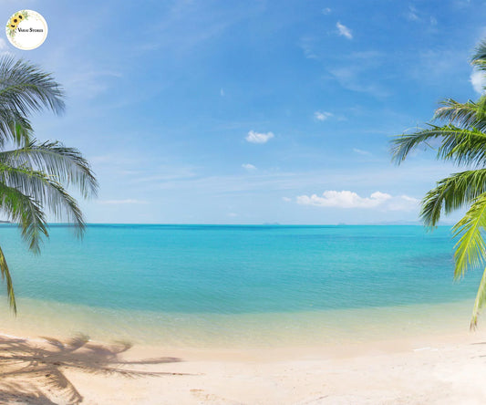 Beach Type 3 - 5×7 Feet Fabric Printed Backdrop