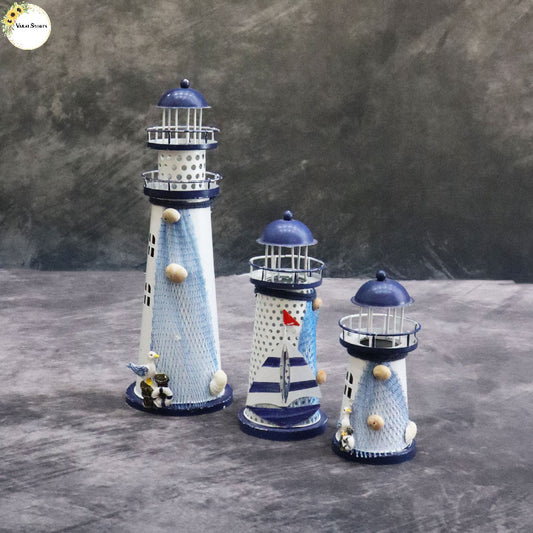 LIGHT HOUSE SET OF 3