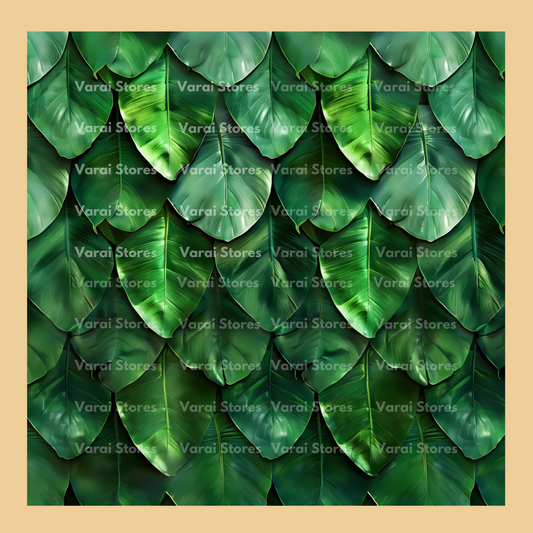 Banana Leaf - - Fabric (8x8) feet
