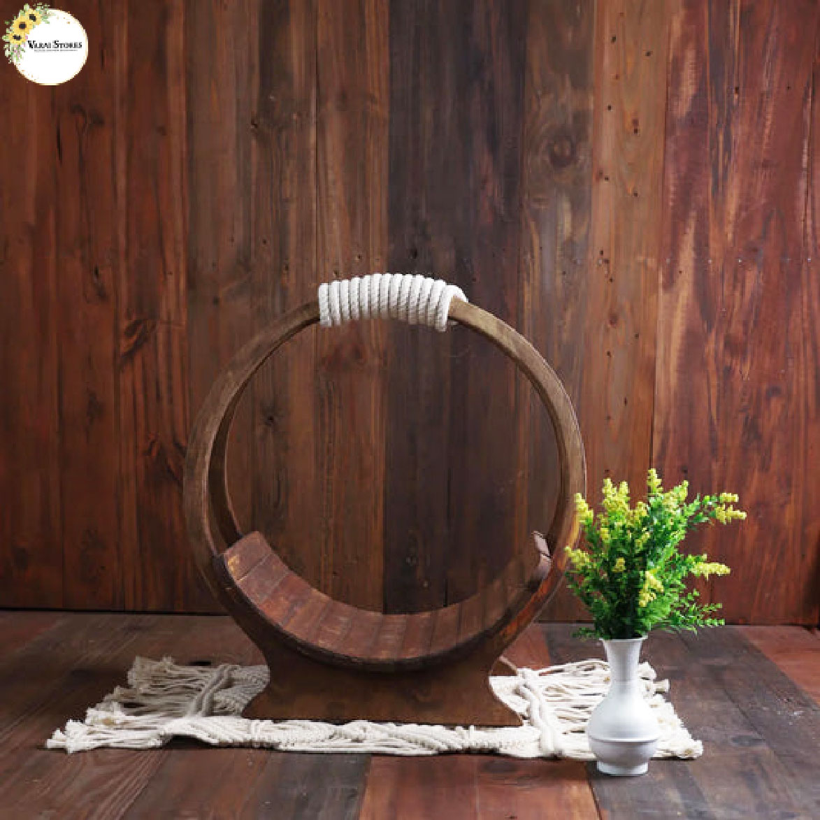 WOODEN SWING - RUSTIC