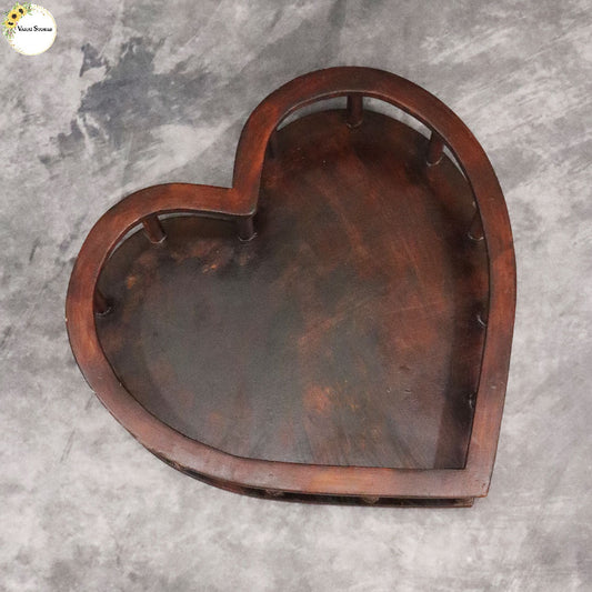 HEART CRIB - RUSTIC