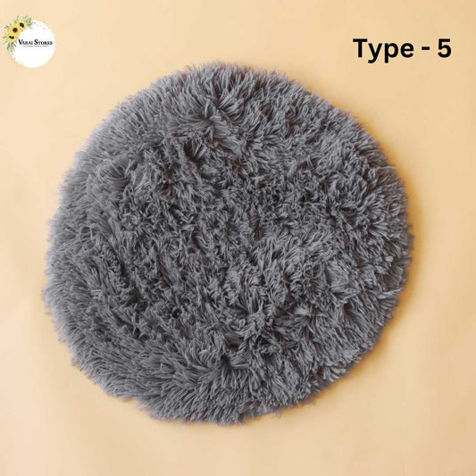 FUR MAT - GREY