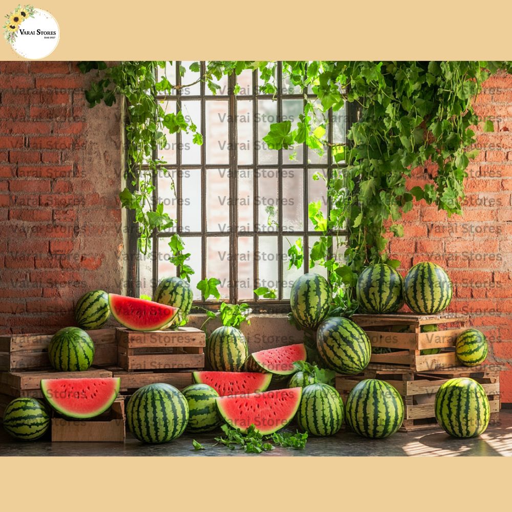 Watermelon Window - Printed Baby Backdrop