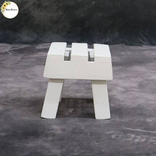 MINI STOOL - WHITE