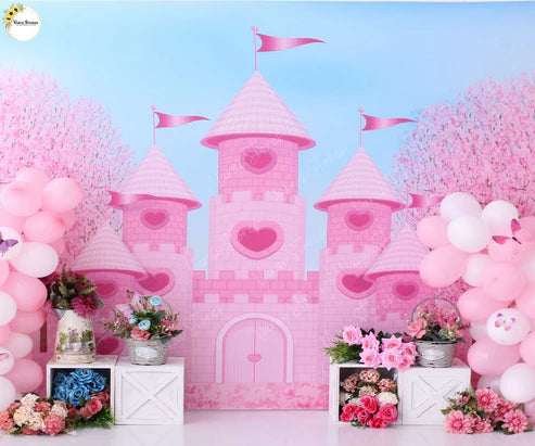 Princess Palace - PRINTED BABY BACKDROP