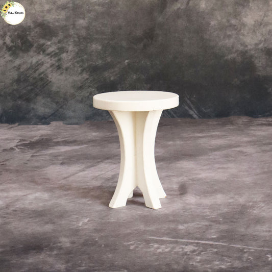 MINI STOOL - WHITE