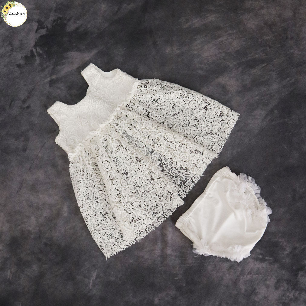 STORMI FROCK - WHITE (OLD)