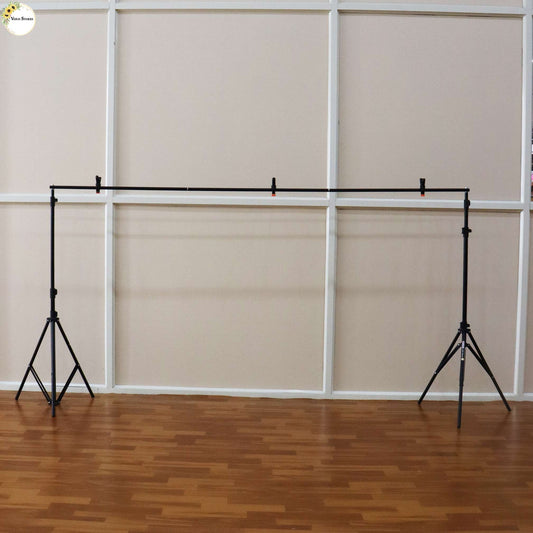 BACKDROP STAND WITH 3 CLIP