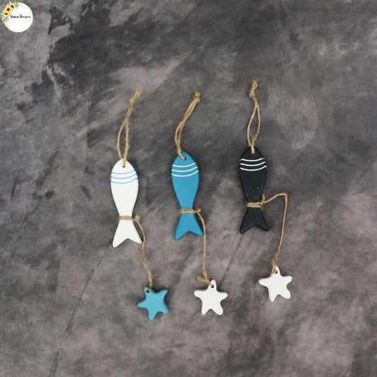 FISH WITH STAR - SET OF 3