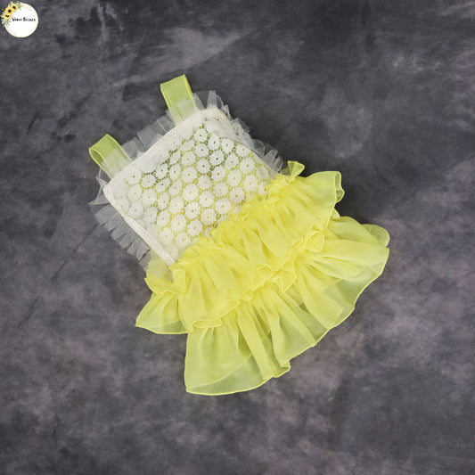 YELLOW FROCK - NEWBORN