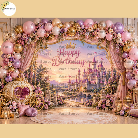 Birthday Backdrop - 04  (5x7) feet