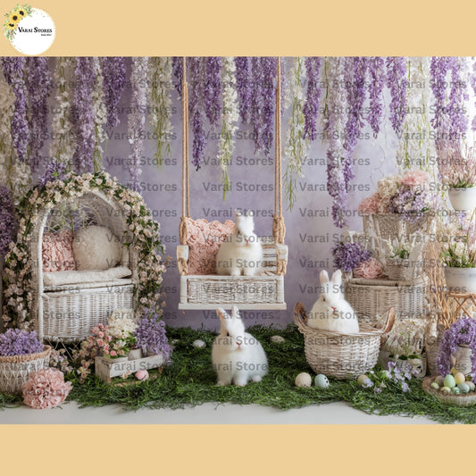 1 -  5×7 Feet Fabric Printed Backdrop