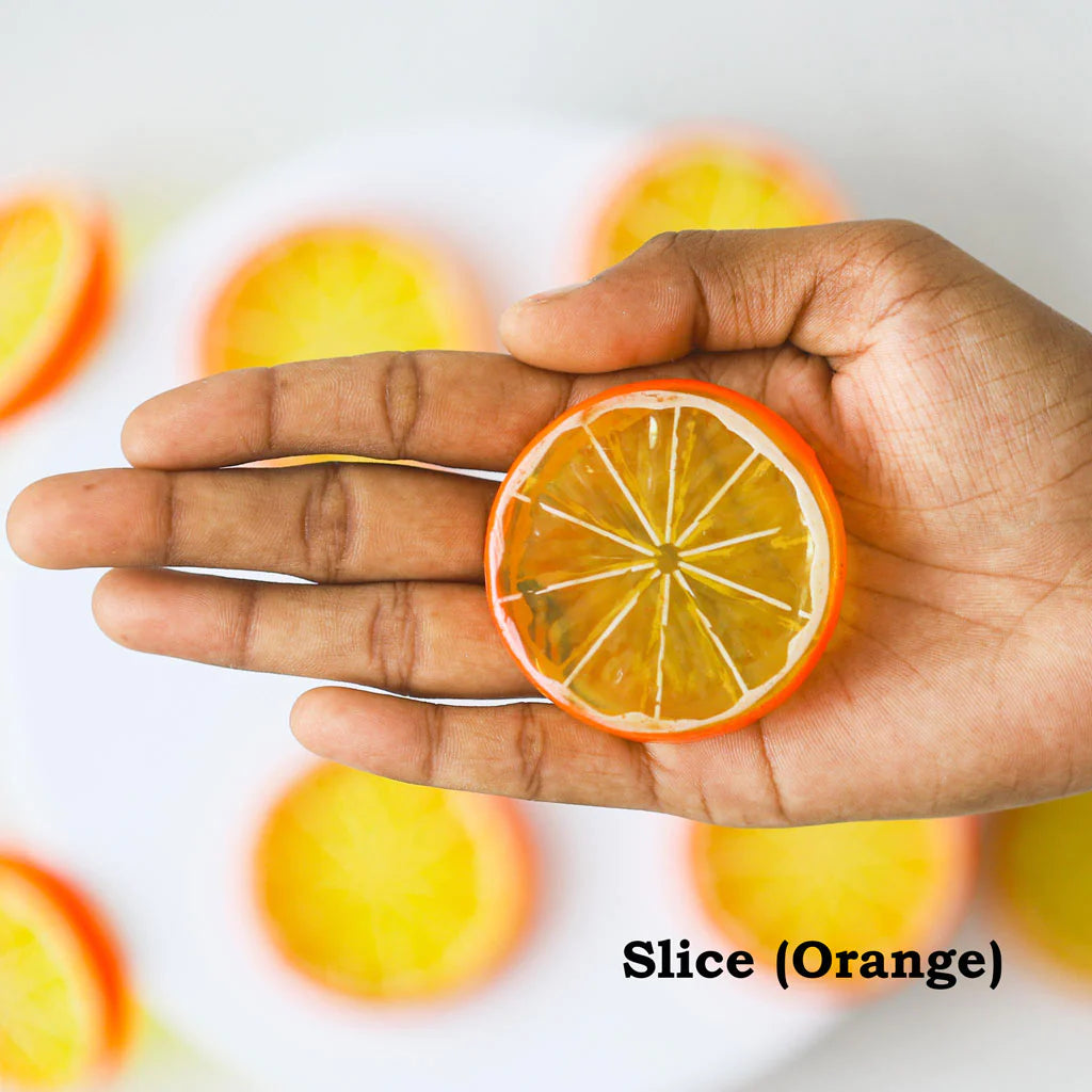 FRUIT SLICES - ORANGE (SET OF 6)