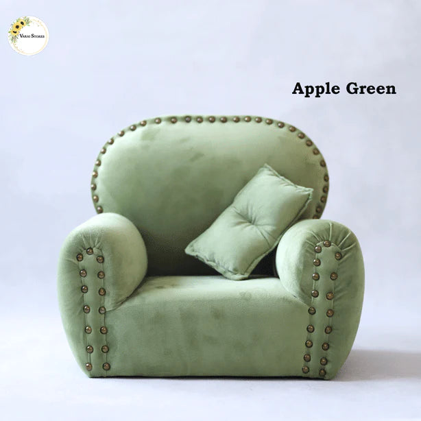 CURVE SOFA - (APPLE GREEN)