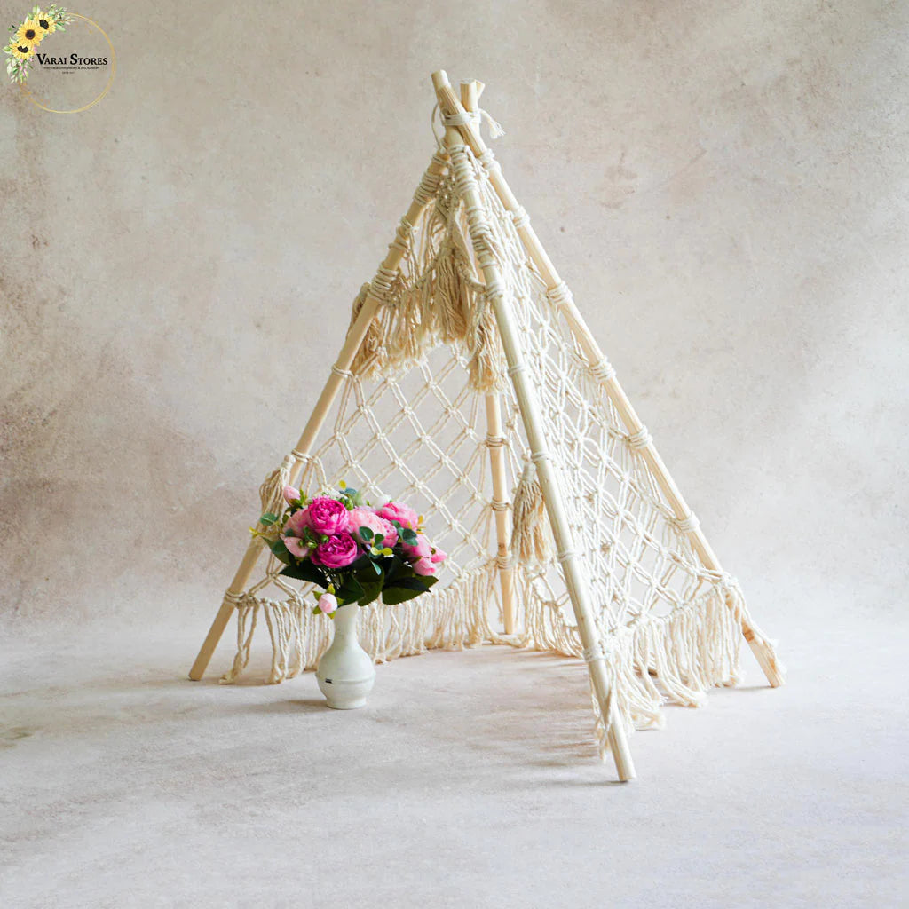 MACREME TEEPEE - 3 FEET