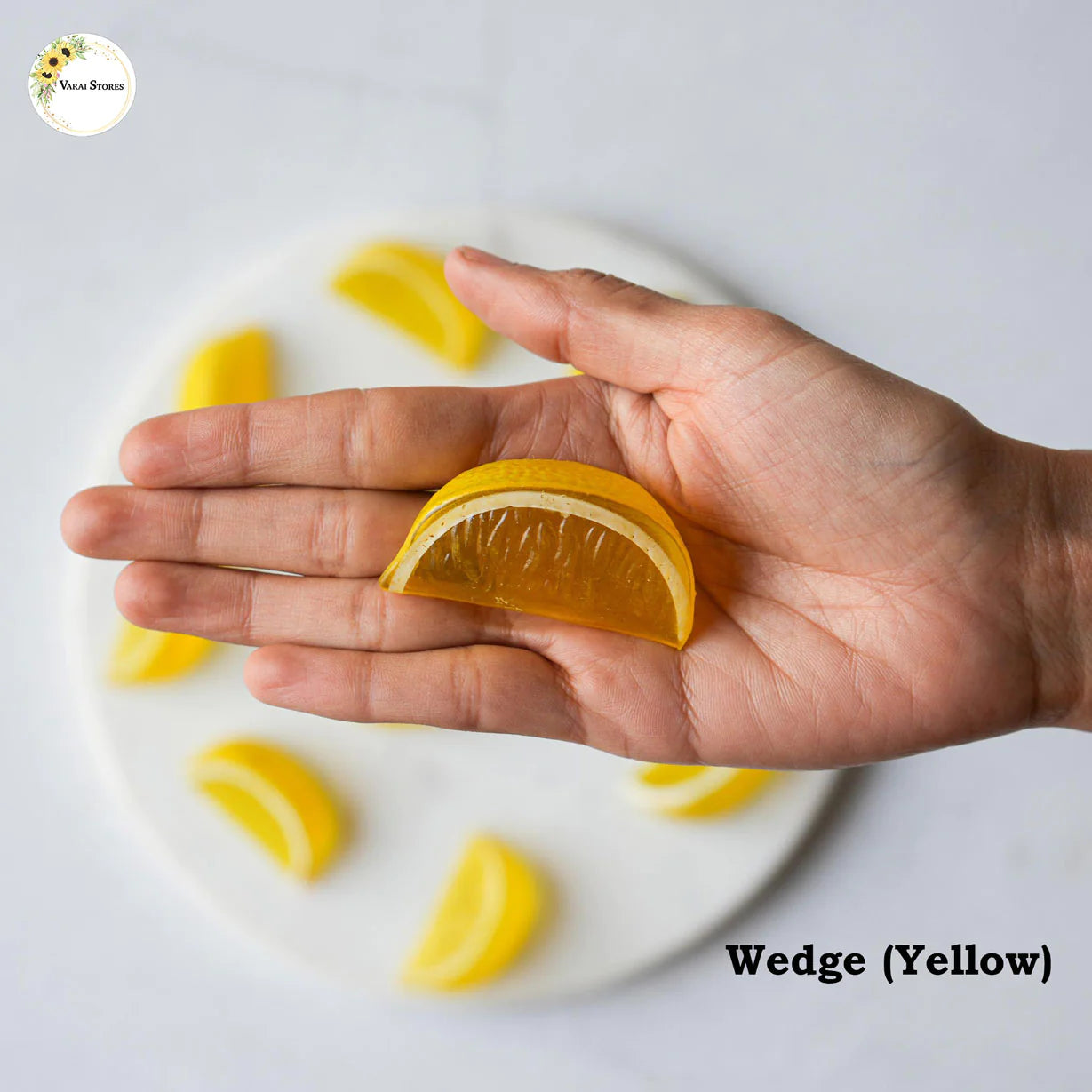 FRUIT WEDGES - YELLOW (SET OF 6)