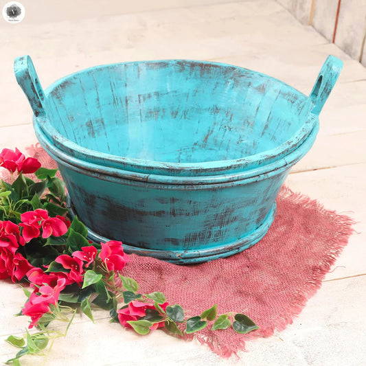 HANDLE BOWL - TEAL