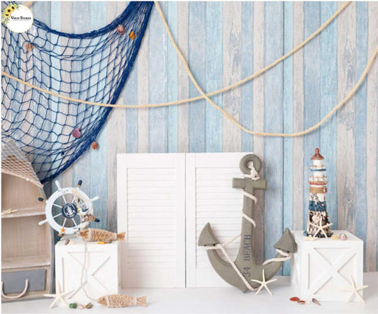 Sailing to the sea 5×7 Feet Fabric Printed Backdrop