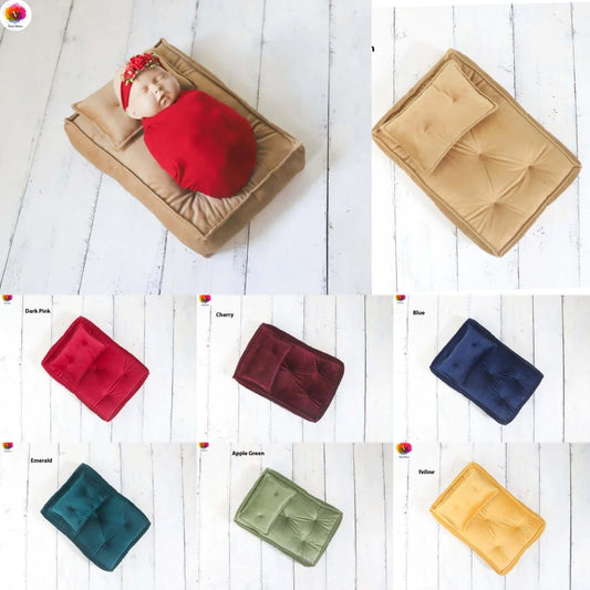 Mattress with Pillow Set - Green