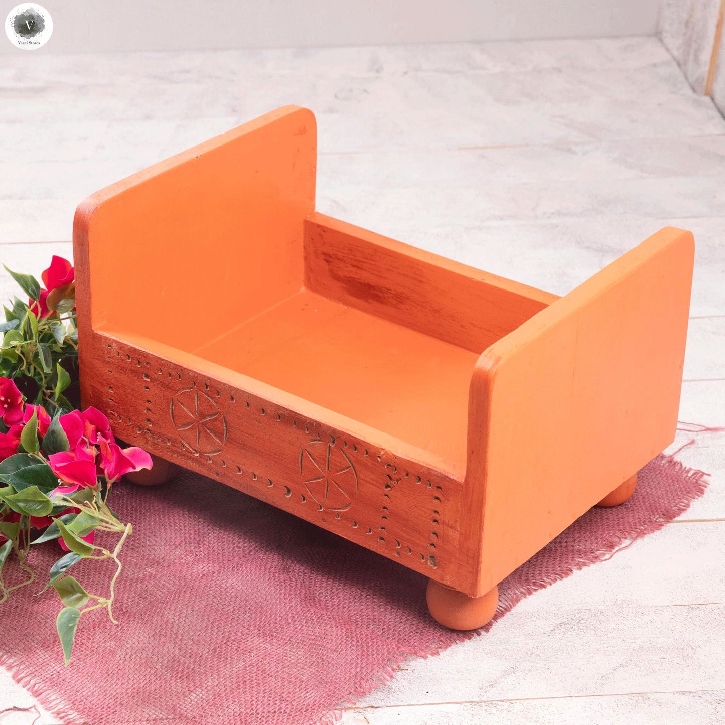 Baby Bed Type-4 (Orange)