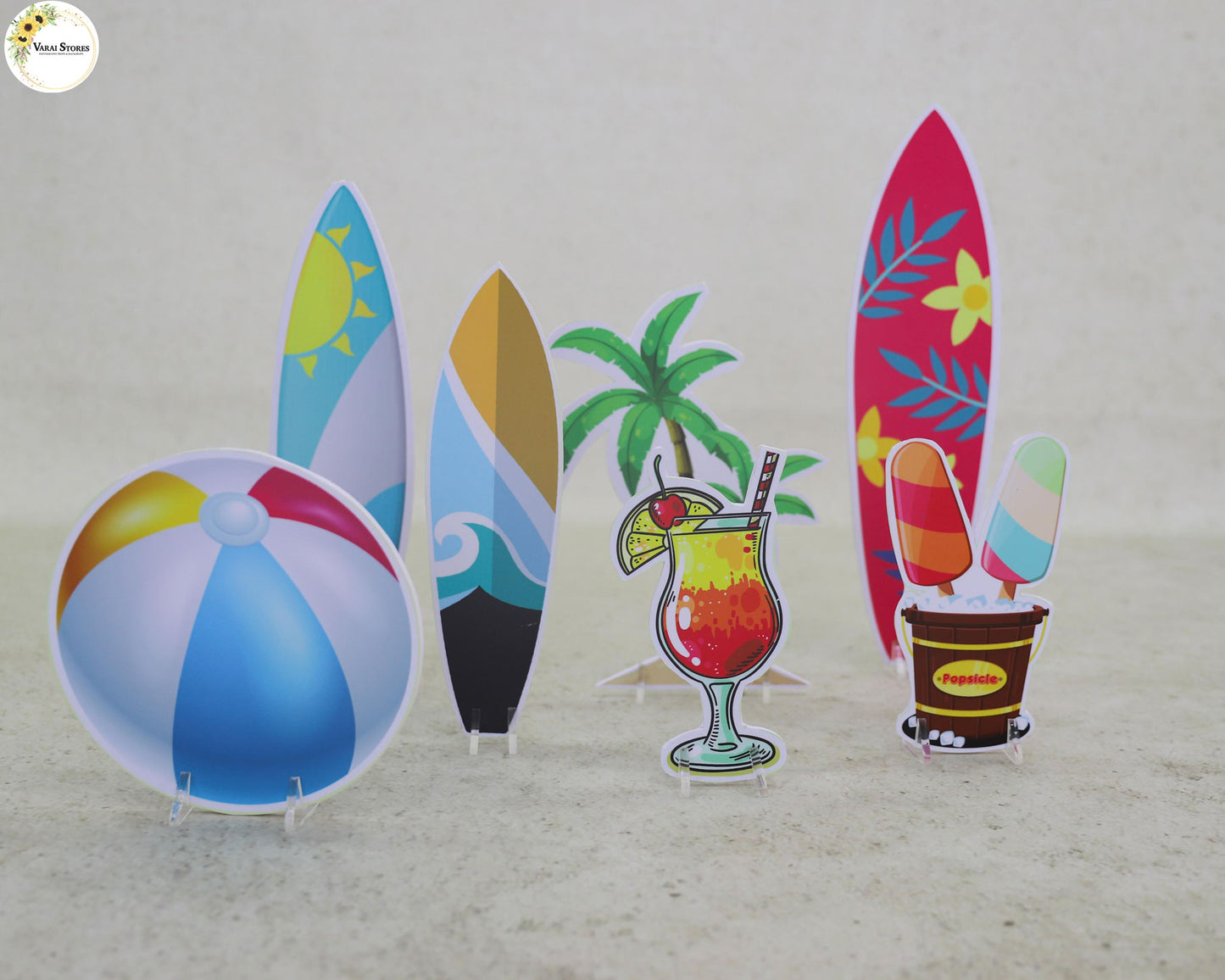 BEACH THEME CUTOUTS