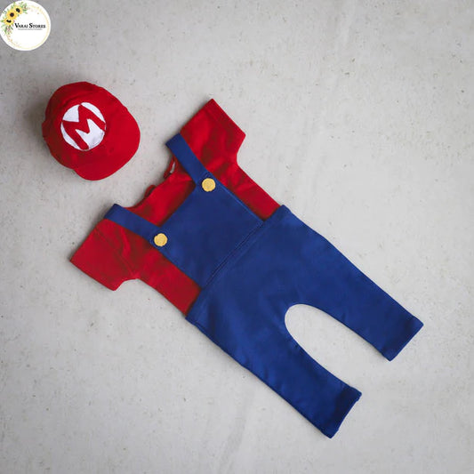 MARIO OUTFIT - (9-12 MONTHS)