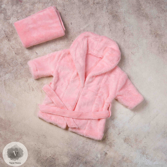 Spa Outfit – Pink (0-6 Month)